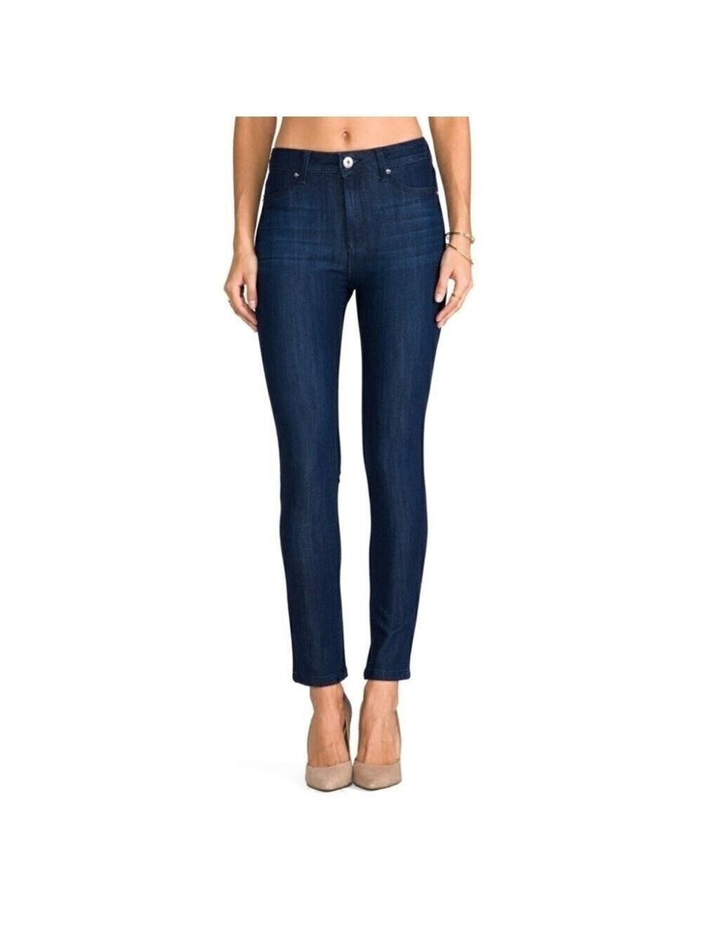Dl1961 | Nina High Rise Skinny In Milan Blue